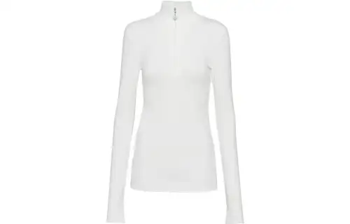 PRADA T Shirts Women's White Turtleneck Moderate Other