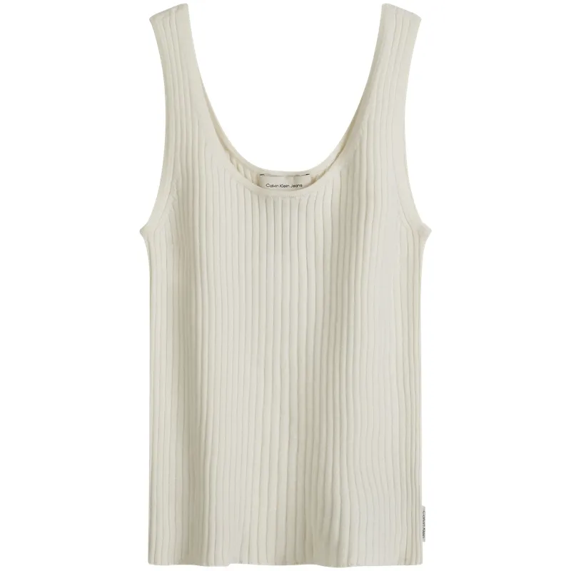 CALVIN KLEIN Regular T-Shirt Women's Cow Ivory