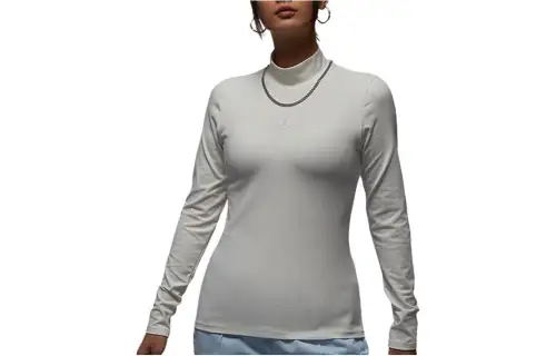 Jordan WJ LS MOCK T Shirt Women's