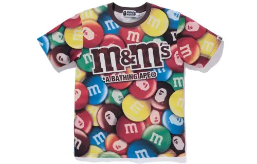 Bape X M&M's Women'ss Milk Chocolate Tee Multi