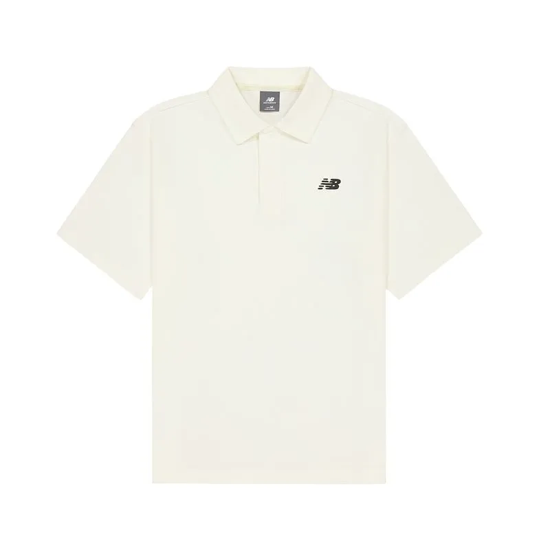 New Balance SS25 Polo Shirt Men's White