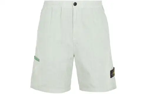 STONE ISLAND Casual Shorts Men's Green
