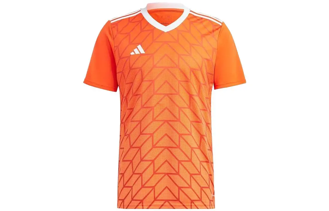 Adidas Soccer Jerseys Men's Red Moderate Straight Fit