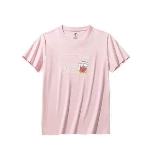 Anta Life Collection T Shirt Women's Particle Powder