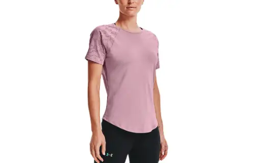 Under Armour Raglan Sleeve T Shirt Women's Pink