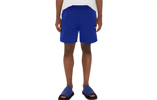 Burberry EKD-embroidered Elasticated-waist Shorts