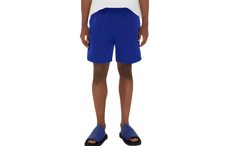 Burberry EKD-embroidered Elasticated-waist Shorts