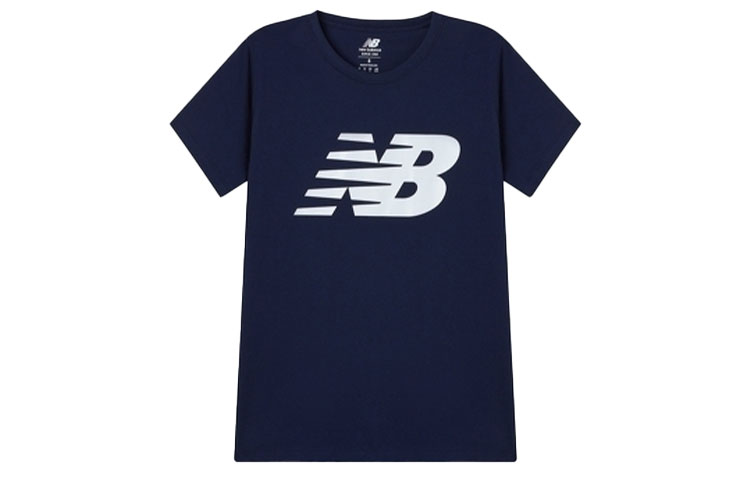 Женская футболка New Balance Classic Flying NB (голубая)