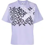 KENZO T Shirts Women's Purple Crew Neck Moderate