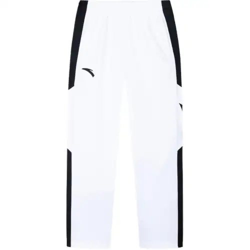 Anta Basketball Collection Casual Pants Men's Pure White/Basic Black