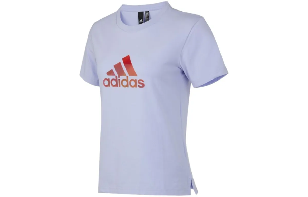 Adidas T Shirt Women's Light Purple