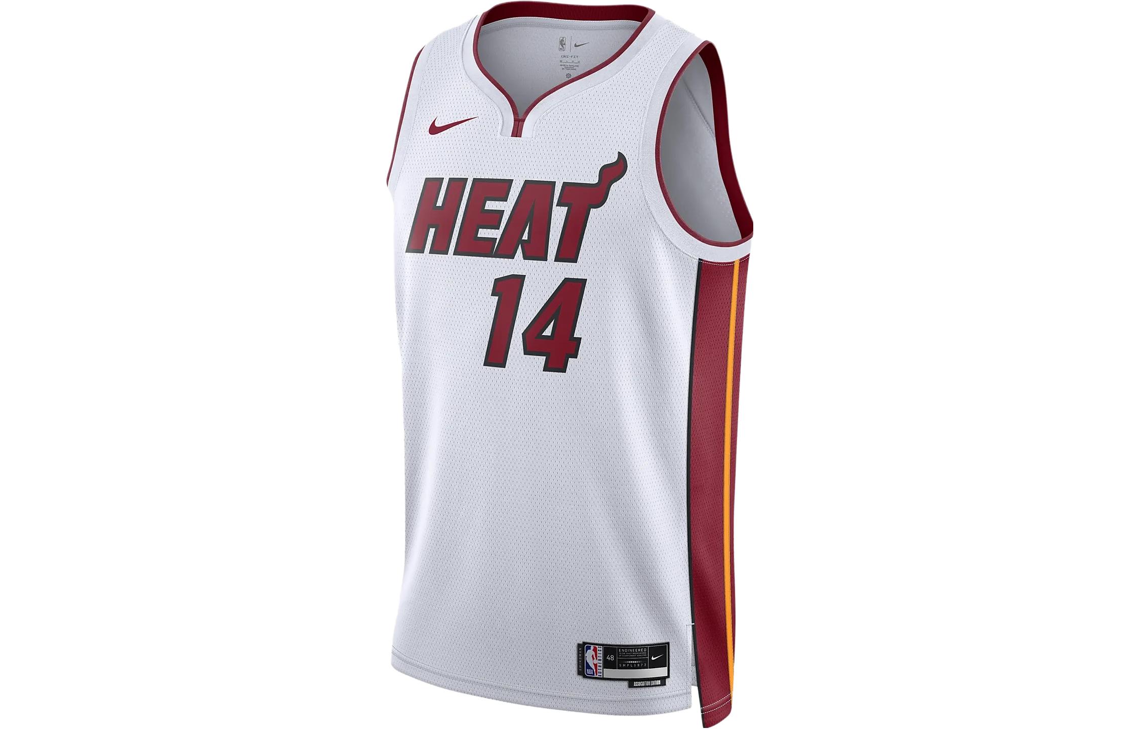 Jordan x NBA Miami HeatAssociation Edition Basketball Jersey Men’s White