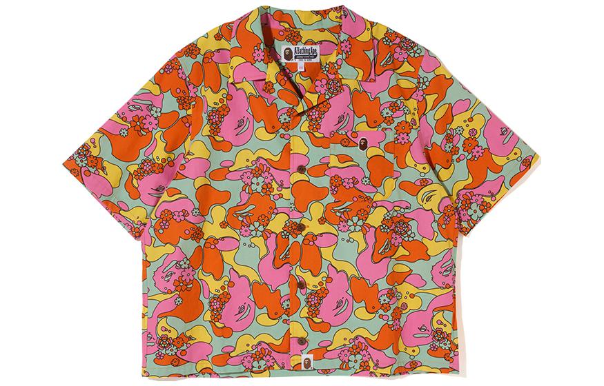 Женская футболка A BATHING APE (зеленая)