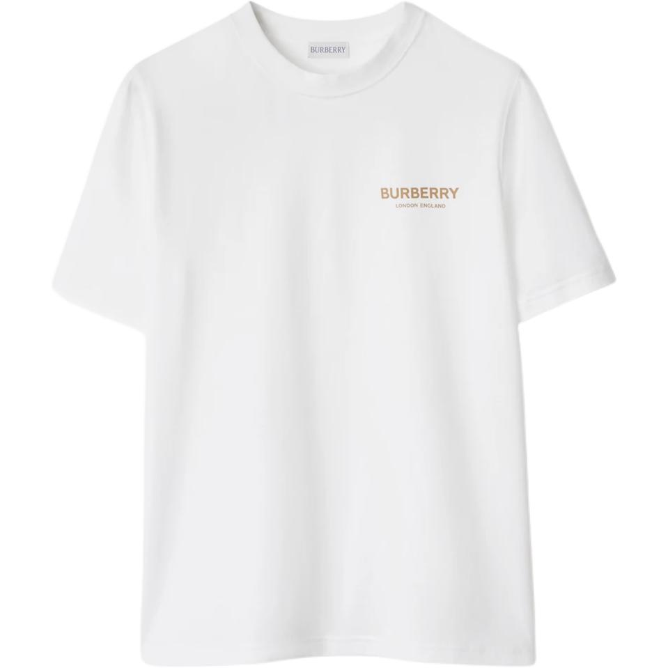 Женская футболка Burberry 81042561 (белая)