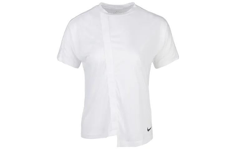 Nike T-Shirts Women's White Crew Neck Moderate Other