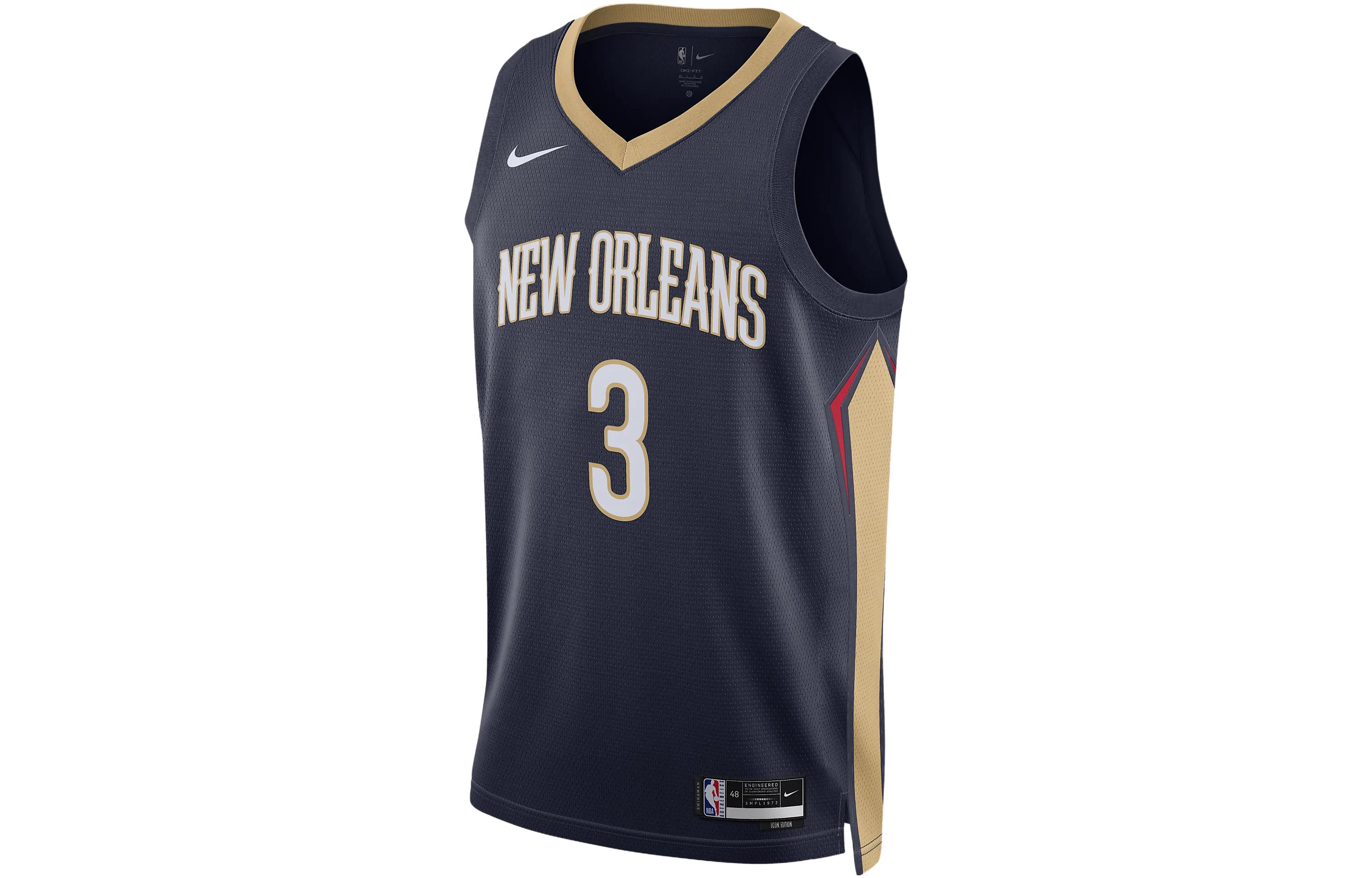 Nike Basketball Jerseys Unisex Navy Blue Moderate Straight Fit
