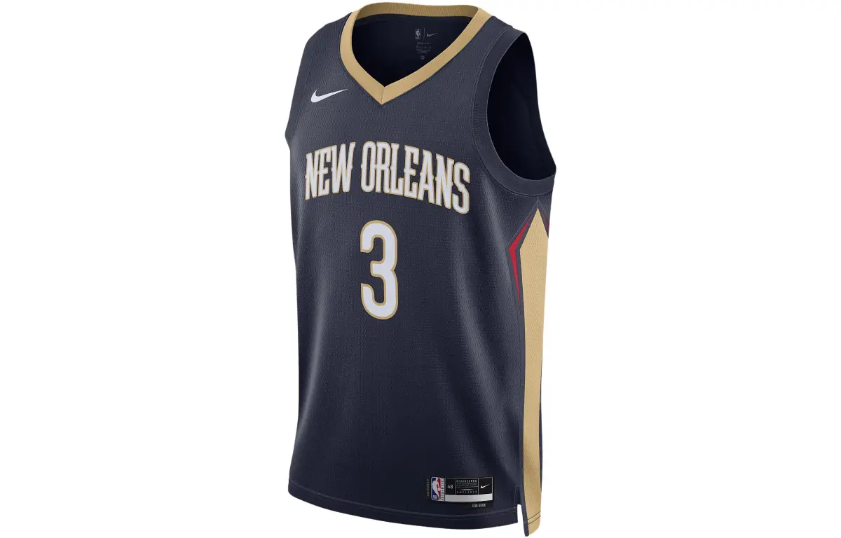 Nike Basketball Jerseys Unisex Navy Blue Moderate Straight Fit