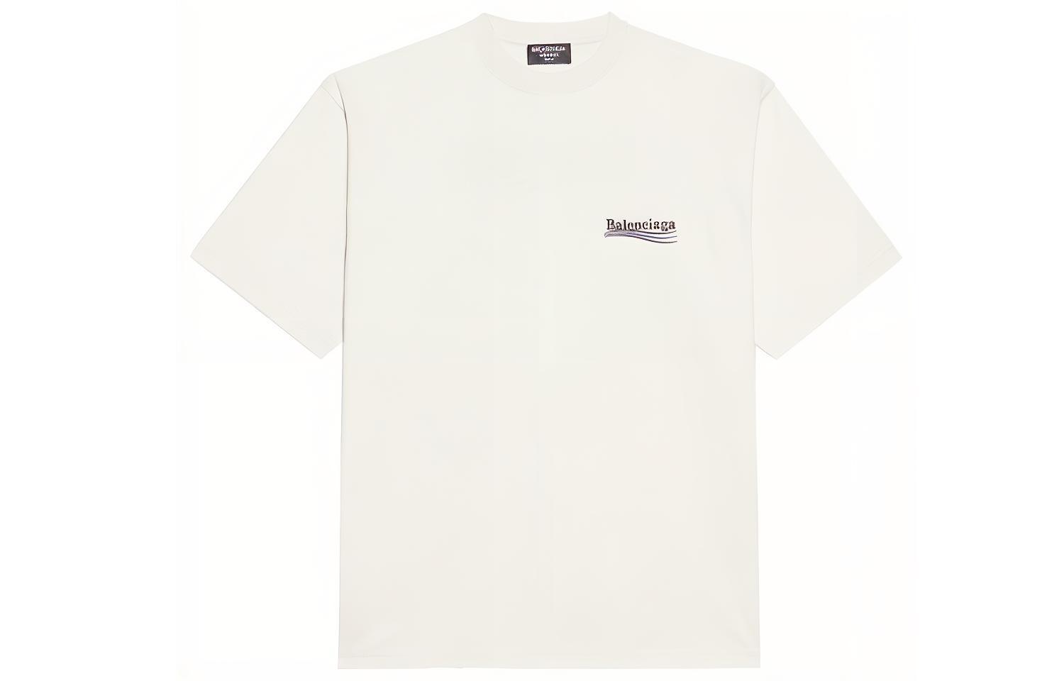 Женская футболка Balenciaga (белая)