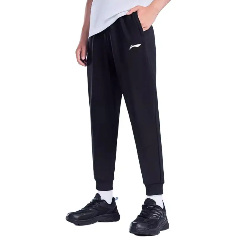 Li Ning Casual Pants Men's Black