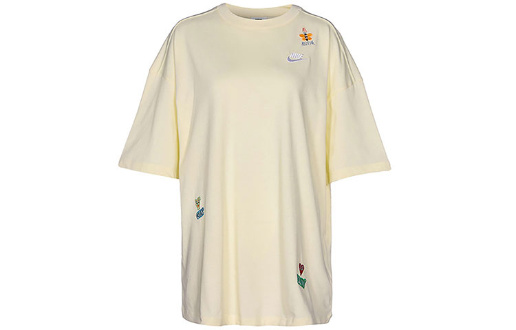 Женская футболка Nike Sportswear (бежевая)