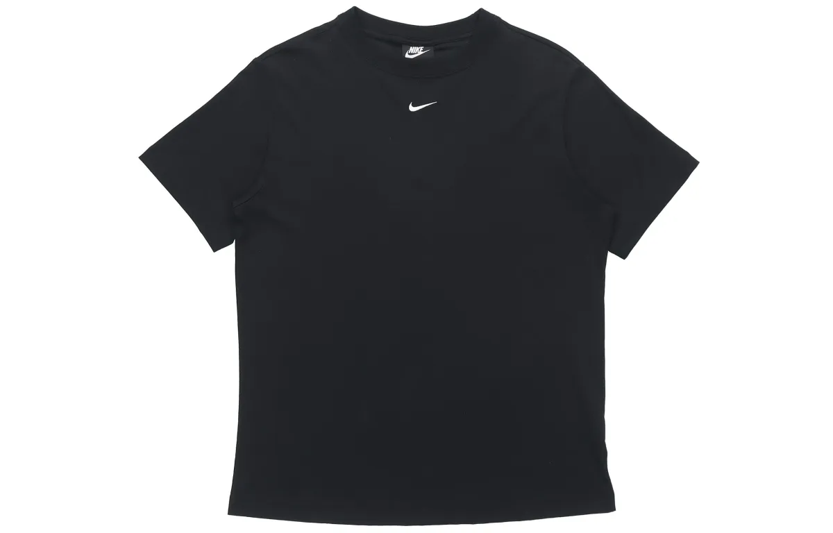 Nike T-Shirts Women's Black Crew Neck Moderate Other