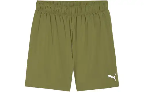 PUMA Sports Shorts Men's Green Moderate