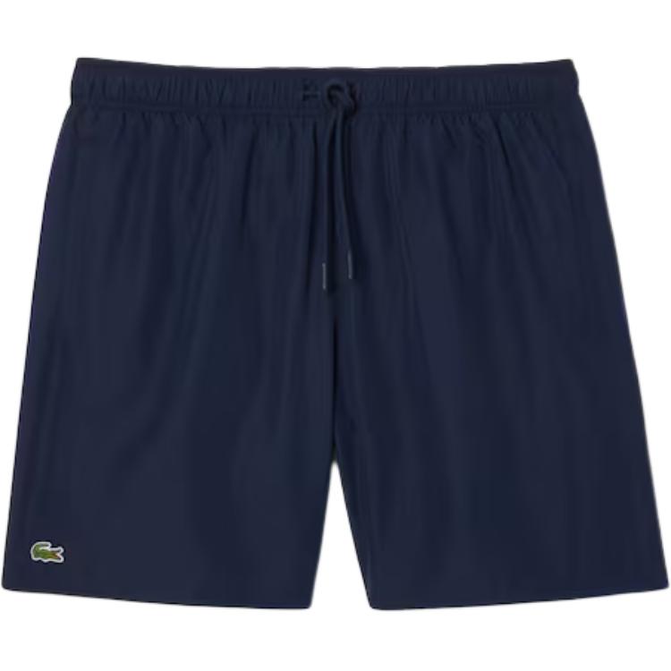 Lacoste Logo-Patch Drawstring Swim Shorts