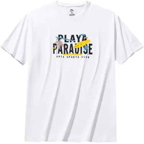 Anta Life Collection T Shirt Men's Snowflake White