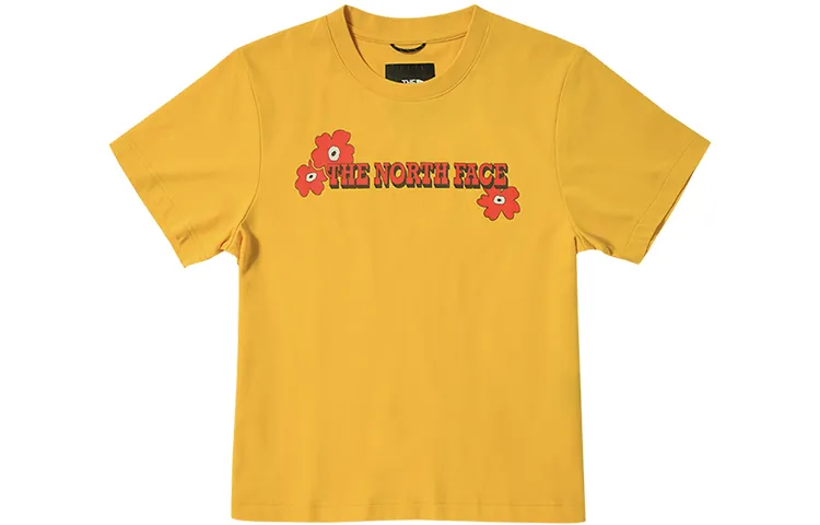 THE NORTH FACE T Shirt Women's Yellow