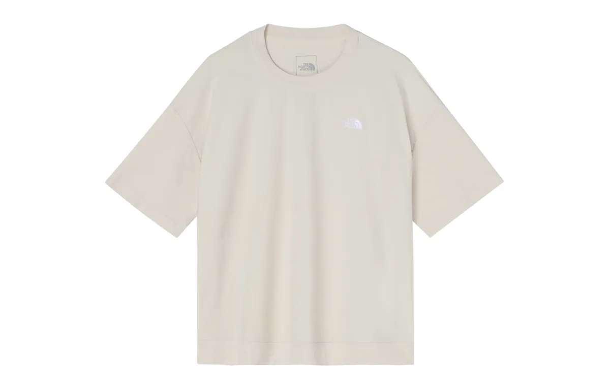 THE NORTH FACE Drop Shoulder Sleeve T Shirt Women's Beige
