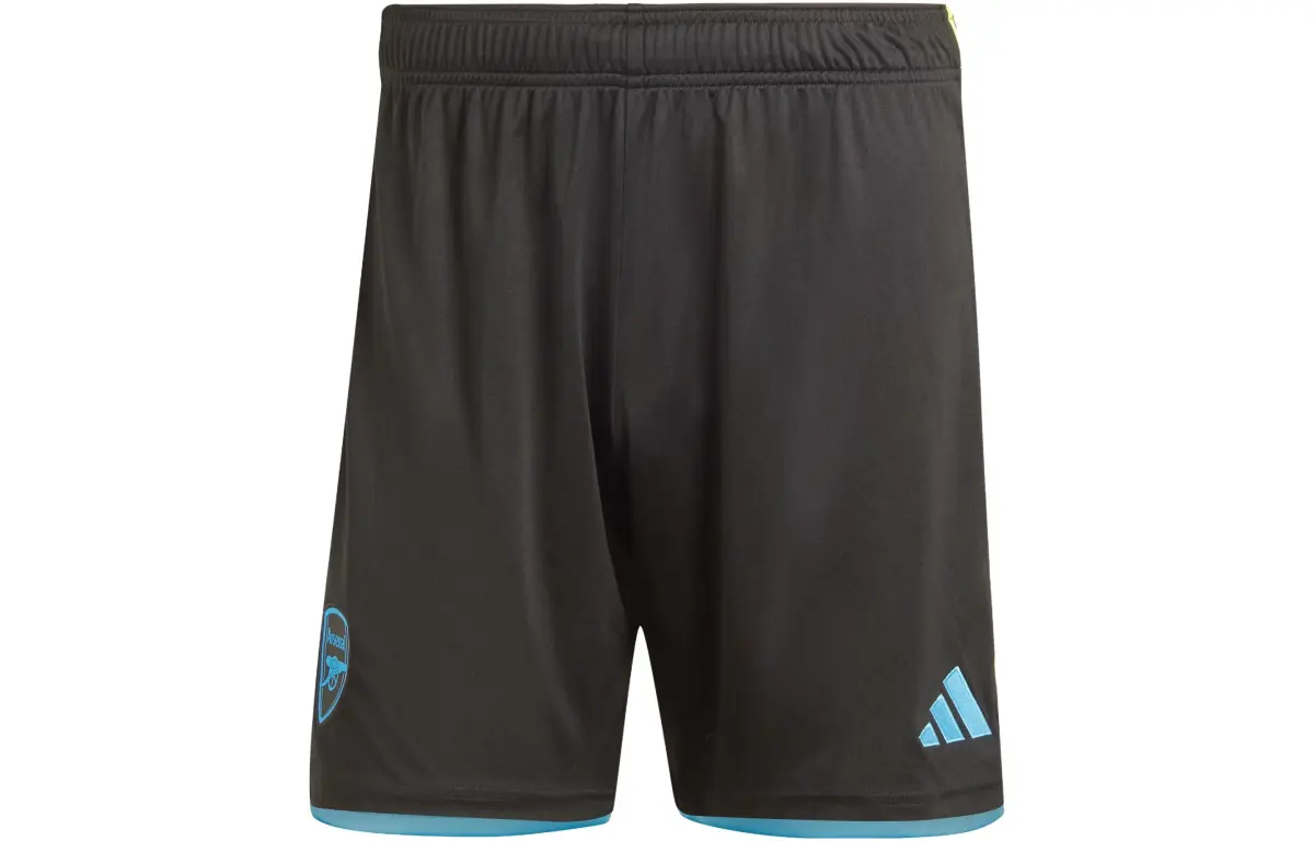 Adidas Arsenal Soccer Bottoms Men's Black Moderate Straight Fit Pants