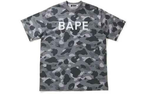 A BATHING APE T Shirts Women's Crew Neck Moderate Straight Fit