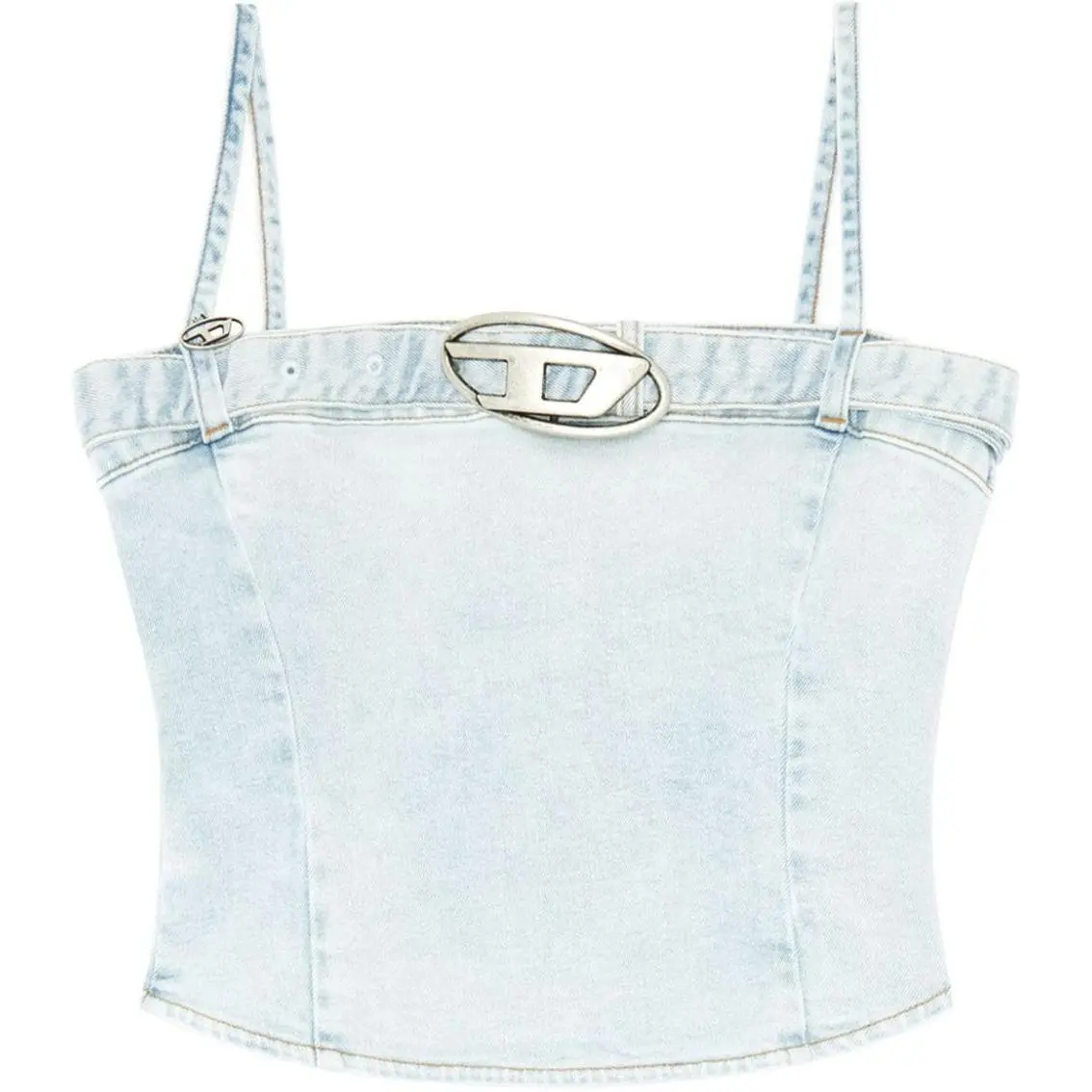 Diesel De-Lucy-S denim tank top
