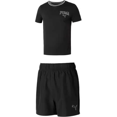 PUMA Casual Sportswear Men's Black+Black