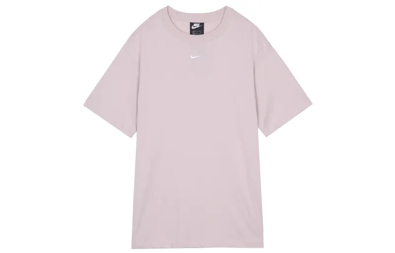 Nike Drop Shoulder Sleeve T Shirt Women's Pink