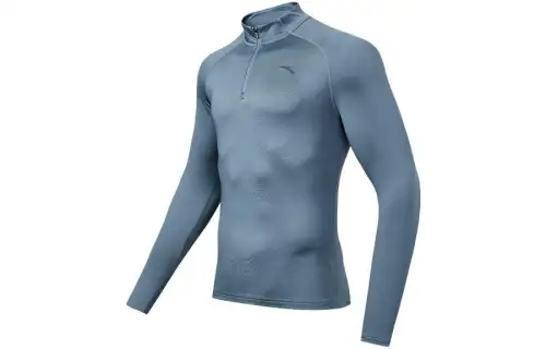 ANTA Fitness Clothing Men's Blue Moderate Straight Fit