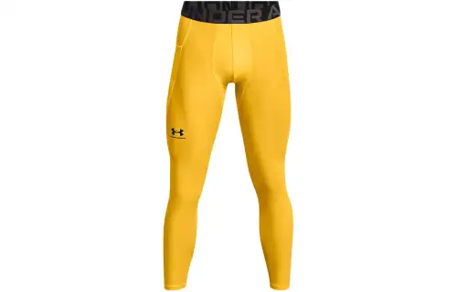 Under Armour Men's HeatGear® Leggings Sports Pants Men's Yellow