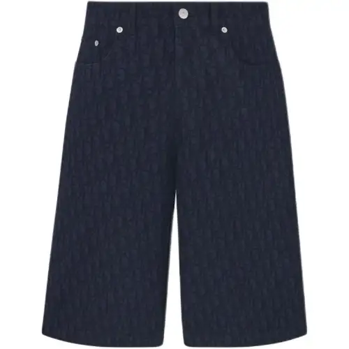 DIOR FW24 Casual Shorts Men's Blue