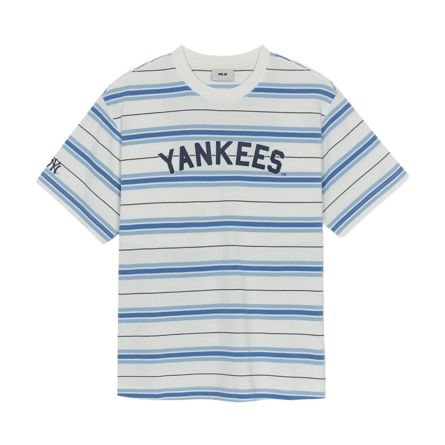 Женская футболка MLB New York Yankees (кремовая)