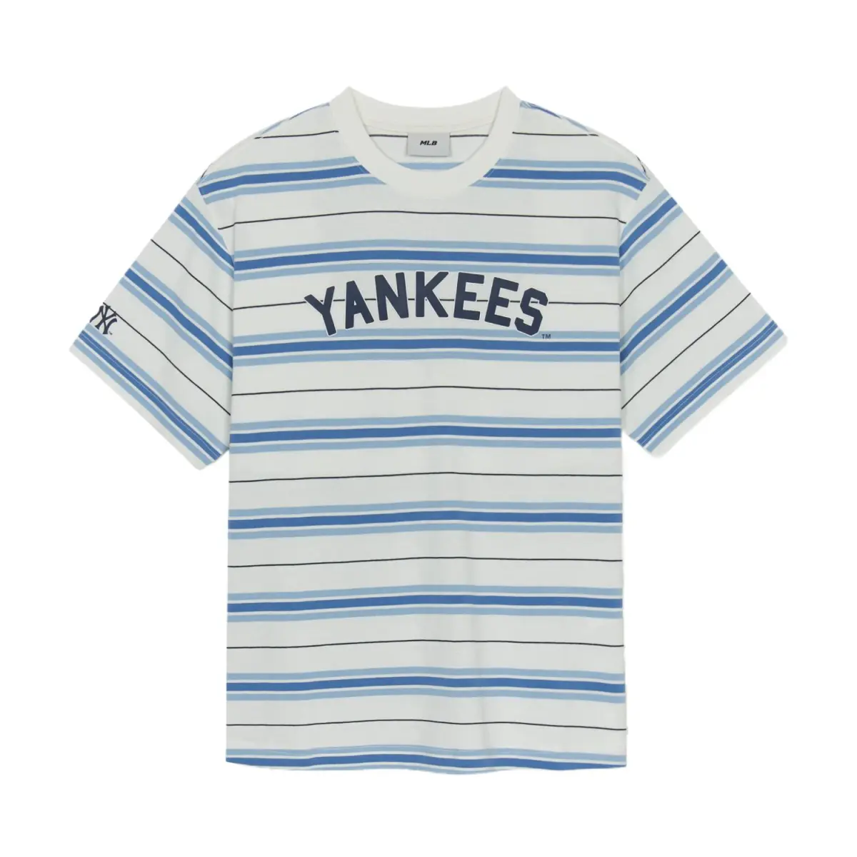 MLB New York Yankees Overfit T Shirt Women's Cream