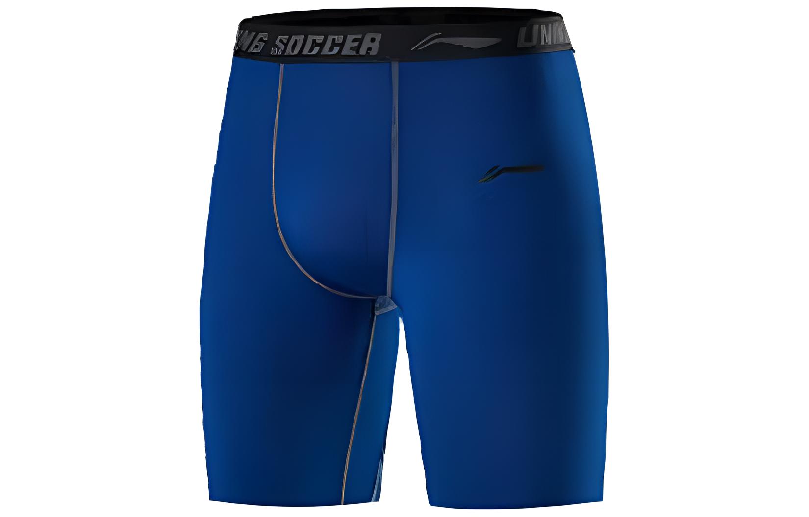Li Ning Sports Shorts Men's Blue Moderate
