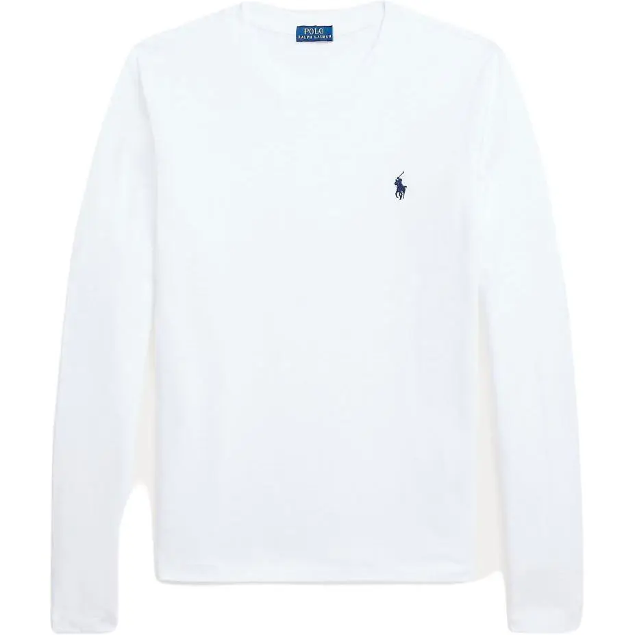 Polo Ralph Lauren Logo Embroidered Crewneck T Shirt