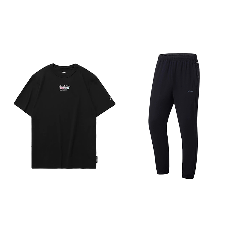 Li Ning Casual Sportswear Unisex Black
