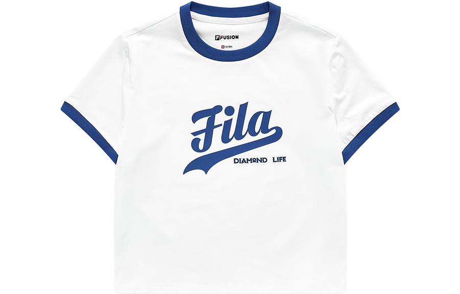 Женская футболка Fila FUSION (белая)