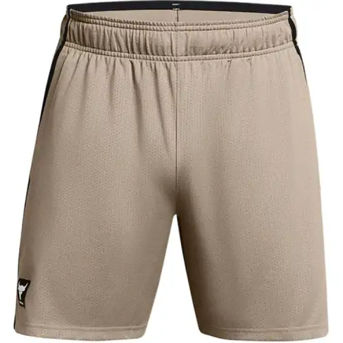 Under Armour UA Project Rock Payoff Sports Shorts Men's Khaki