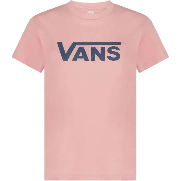 Vans T Shirts Women's Pink Crew Neck
