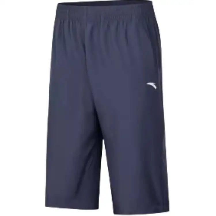 Anta Comprehensive Training Collection Sports Lifestyle Collection Casual Shorts Men's Midnight Blue