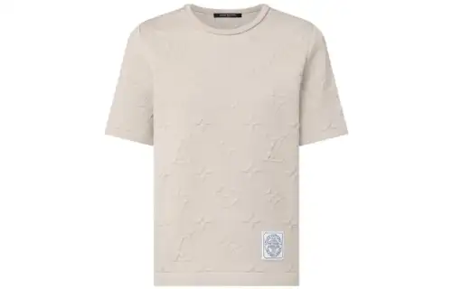 LOUIS VUITTON FW23 T Shirt Women's Light Gray