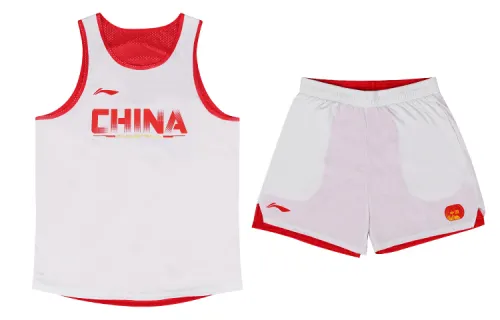 Li Ning Basketball Suit Men's White