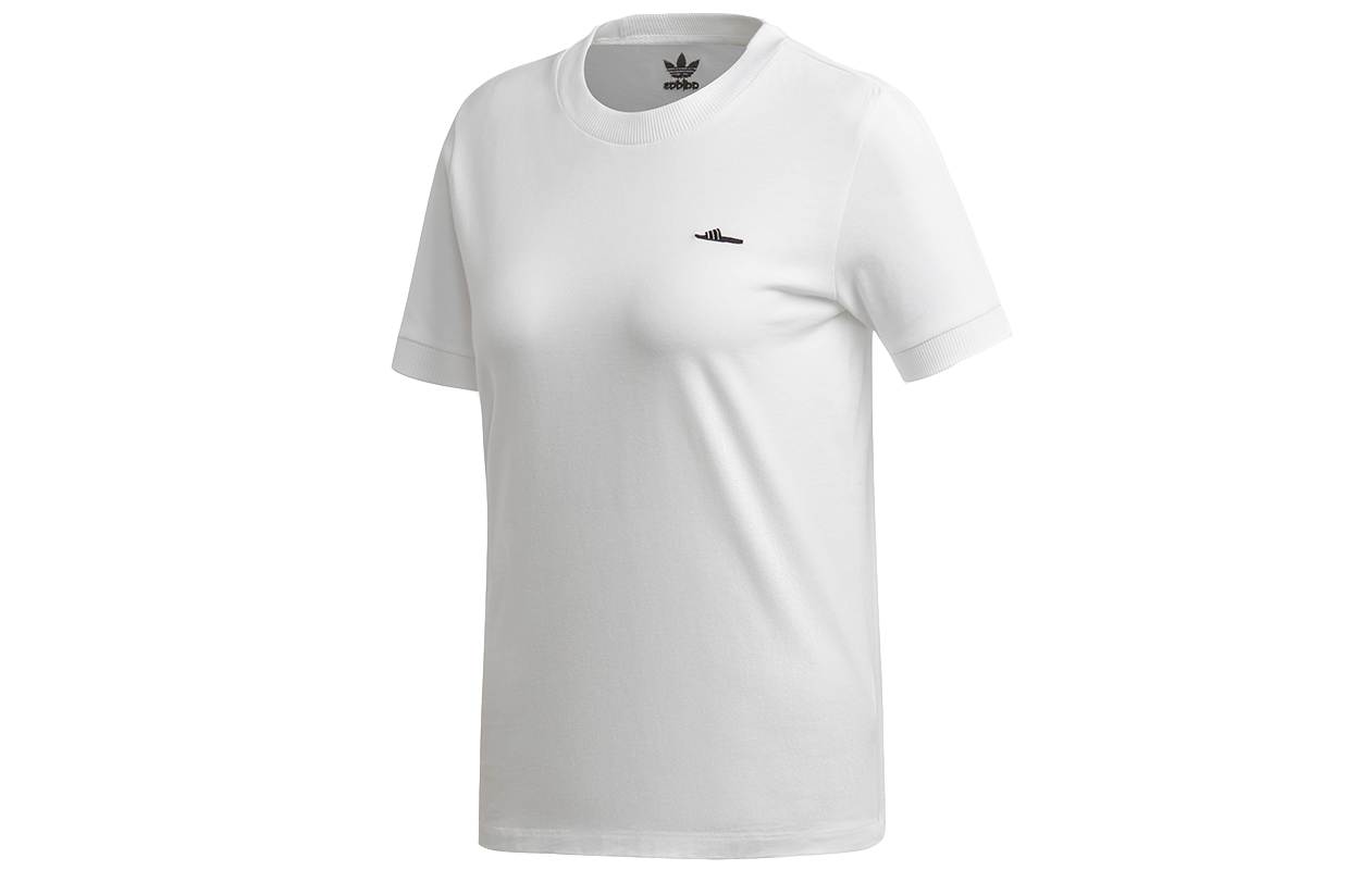 Женская футболка adidas originals Tee T (белый) — фото 1